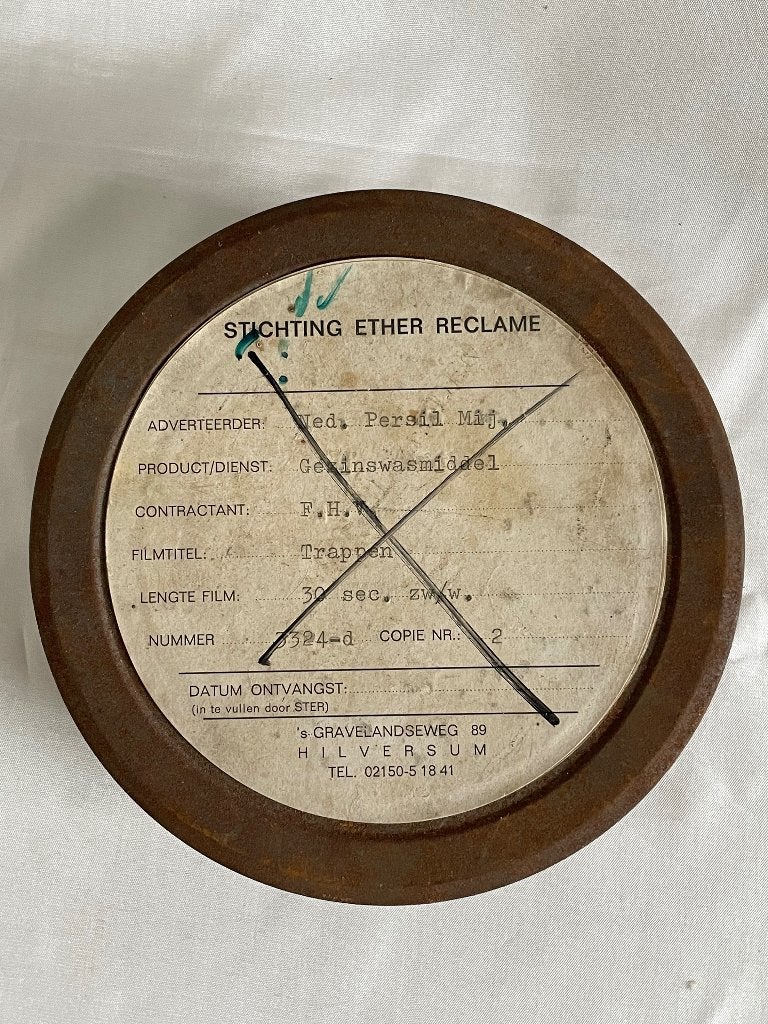 Vintage filmblik STER Persil Trappen, Ophalen of Verzenden, Accessoire