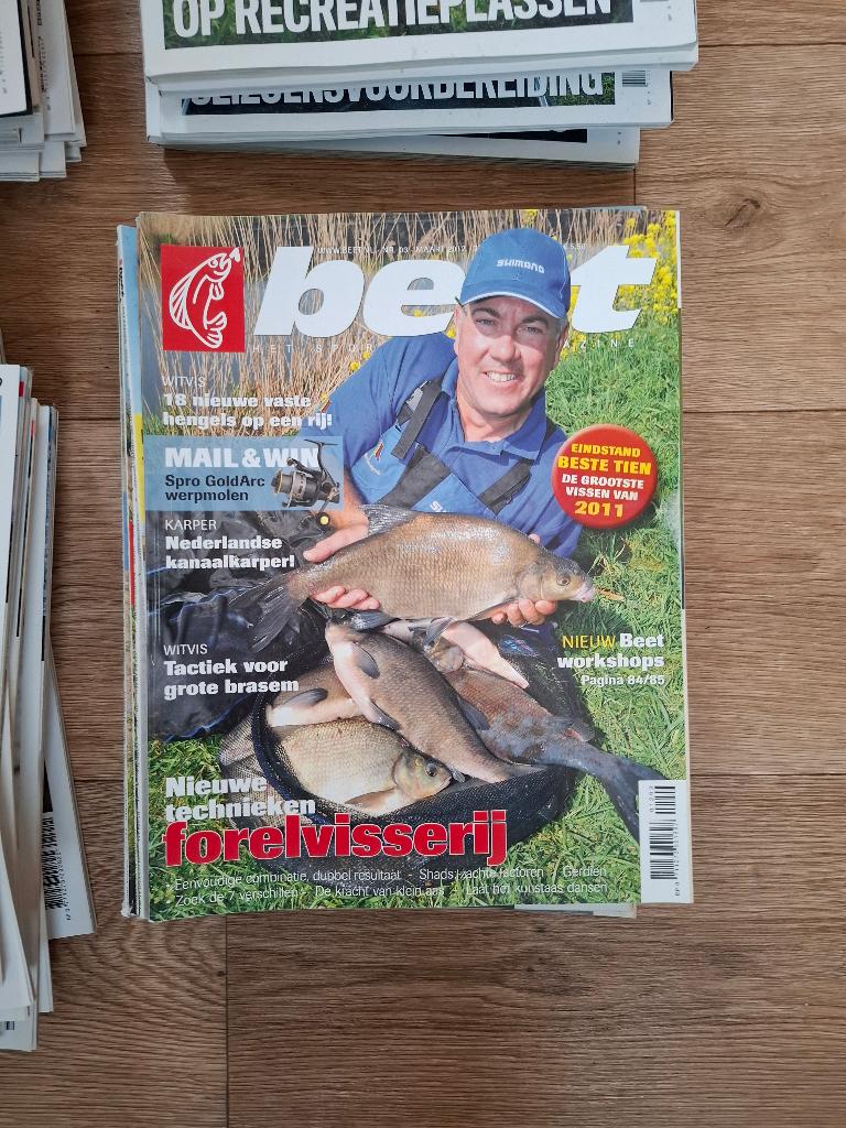 Beet hengelsportmagazine 2013 t/m 2023, Ophalen, Gelezen, Sport en Vrije tijd