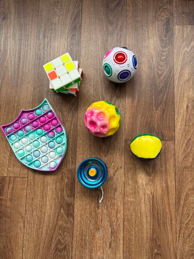 Diverse Fidget Toys Set, Ophalen of Verzenden, Zo goed als nieuw, Jongen of Meisje
