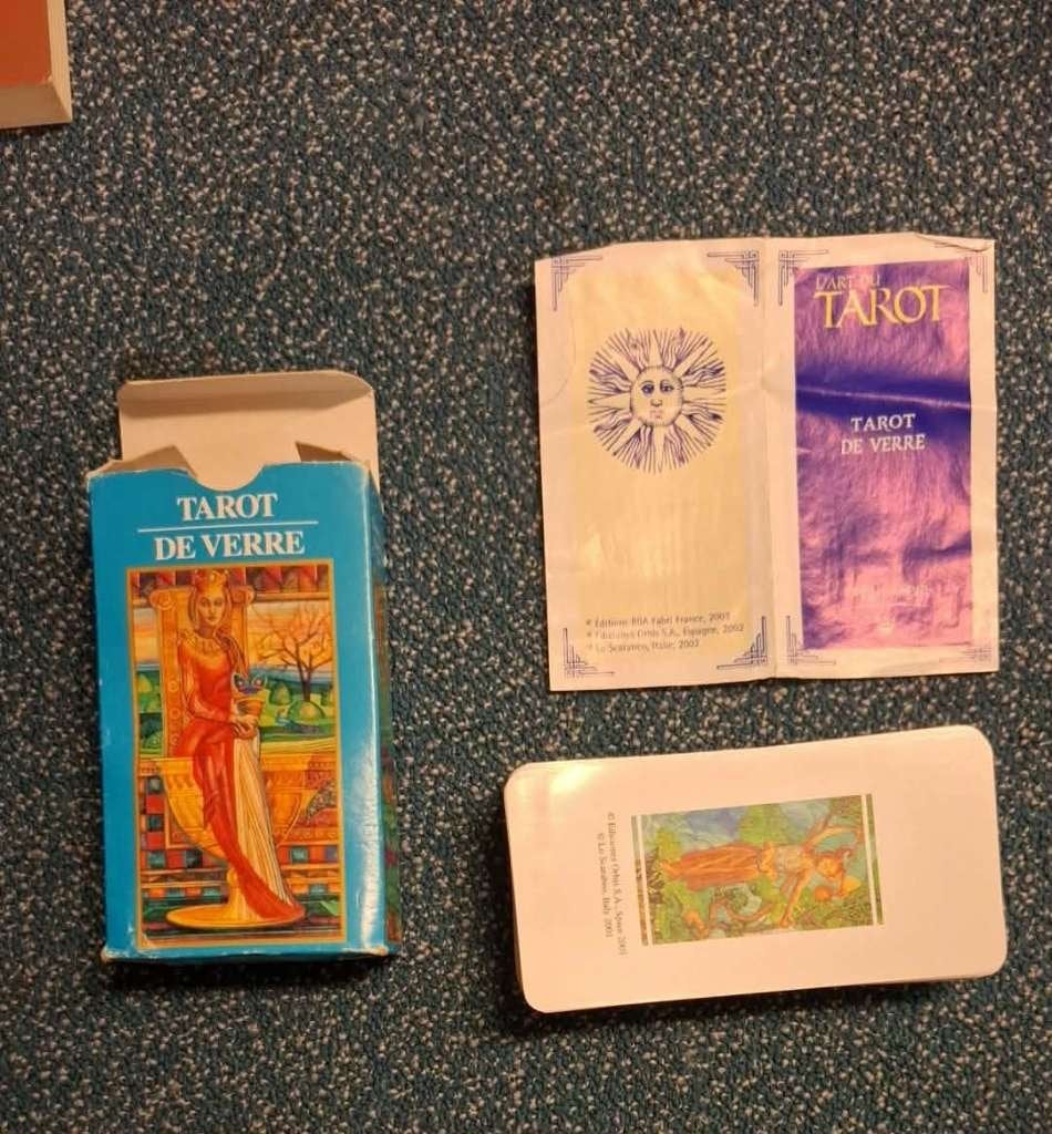 tarot de verre, Ophalen of Verzenden, Gelezen, Tarot of Kaarten leggen, Overige typen