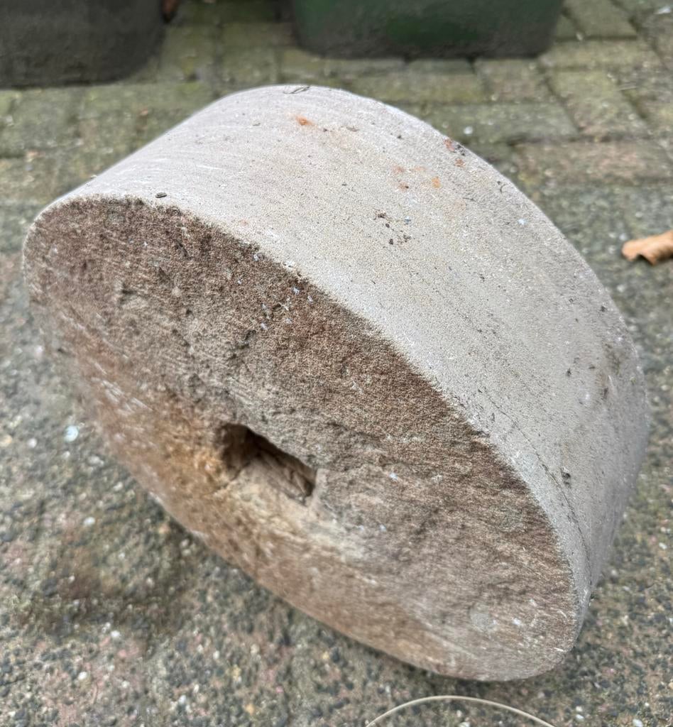 Oude slijpsteen                            IN PRIJS VERLAAGD, Antiek en Kunst, Ophalen