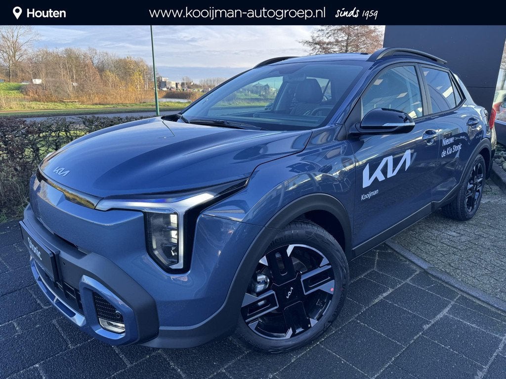 Kia Stonic 1.0 T-GDi MHEV GT-Line Demo Korting!, Schuif/Kant, Auto's, Kia, Bedrijf, Te koop, Stonic, ABS, Achteruitrijcamera, Airbags
