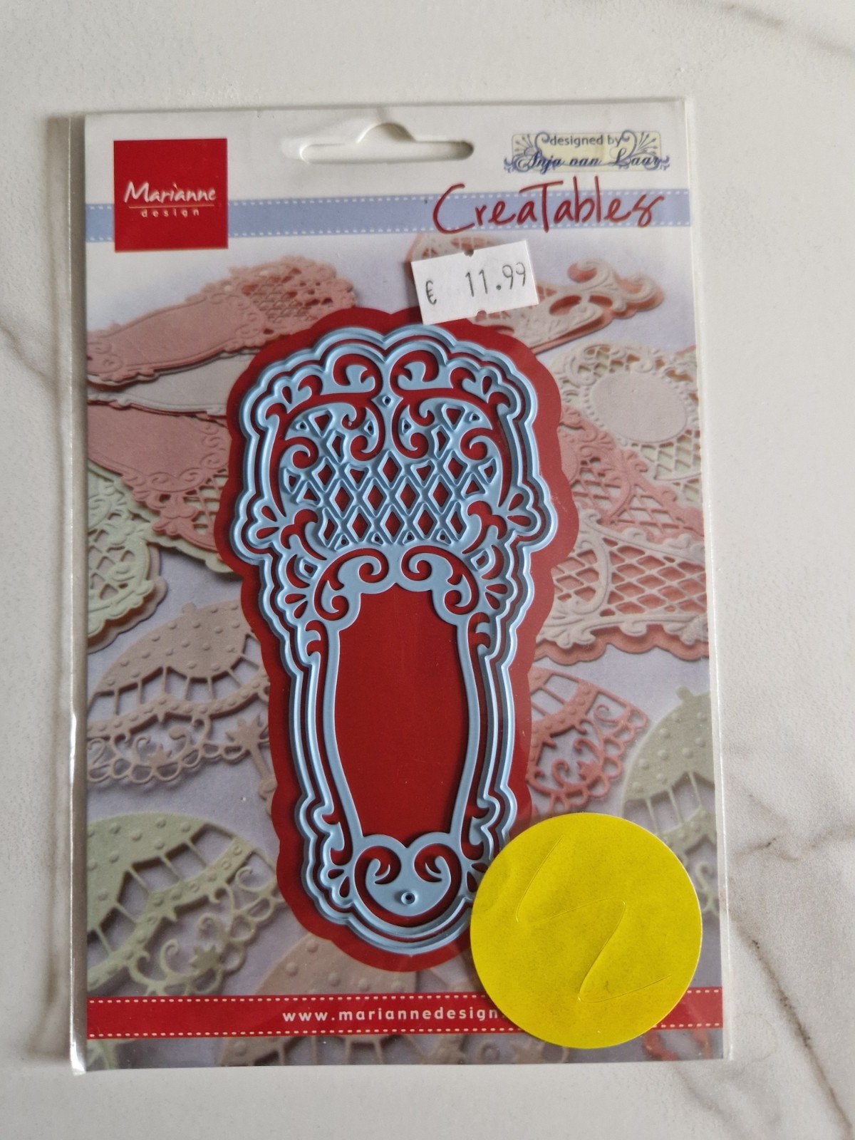 Marianne Design Creatables Snijmal - Elegante Bloemvaas, Ophalen of Verzenden
