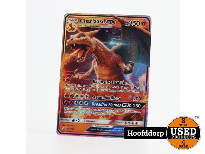 TCG Charizard GX #SM195
