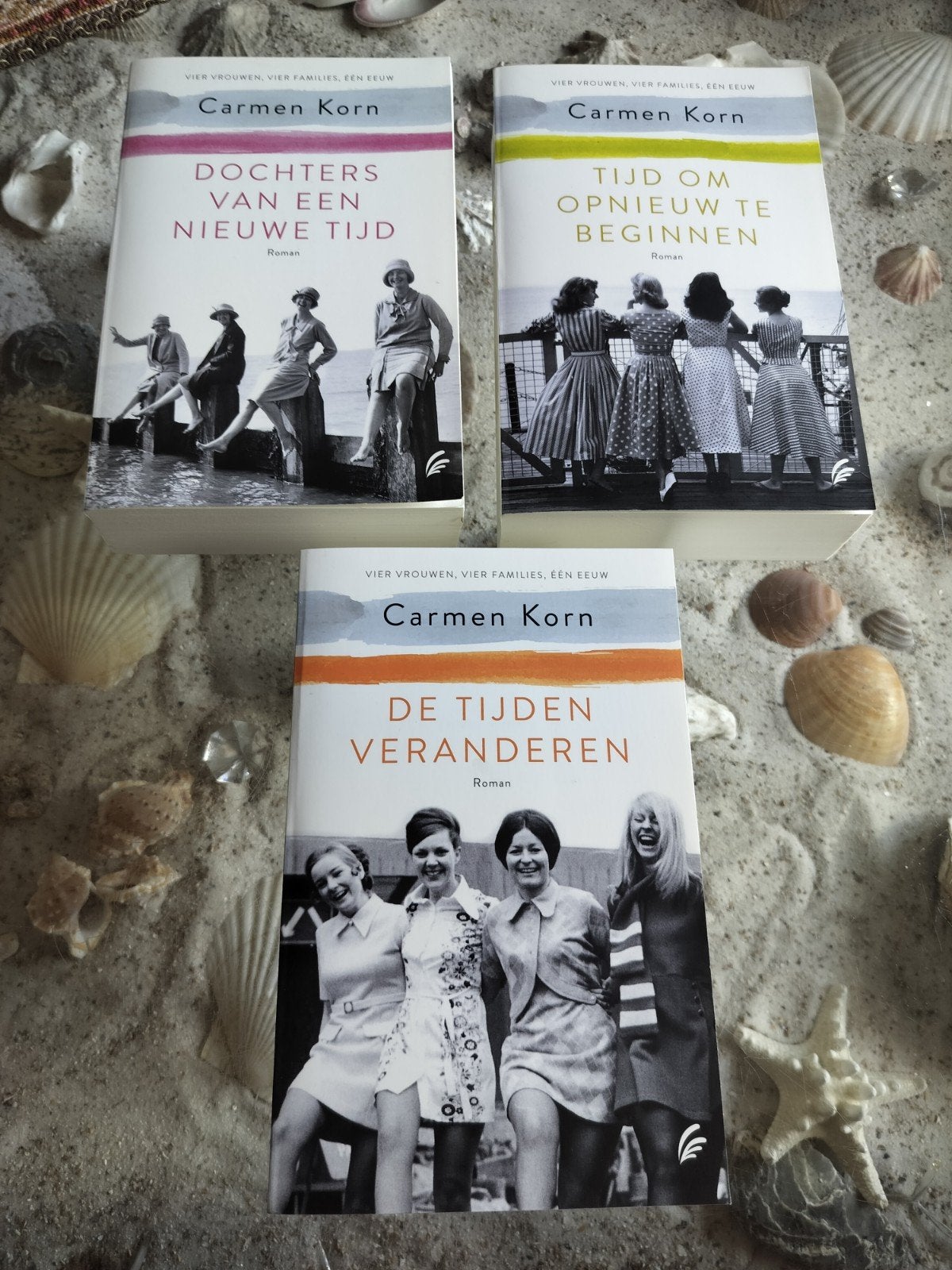 Carmen Korn - deel 2 Tijd om opnieuw te beginnen, Boeken, Ophalen of Verzenden, Gelezen