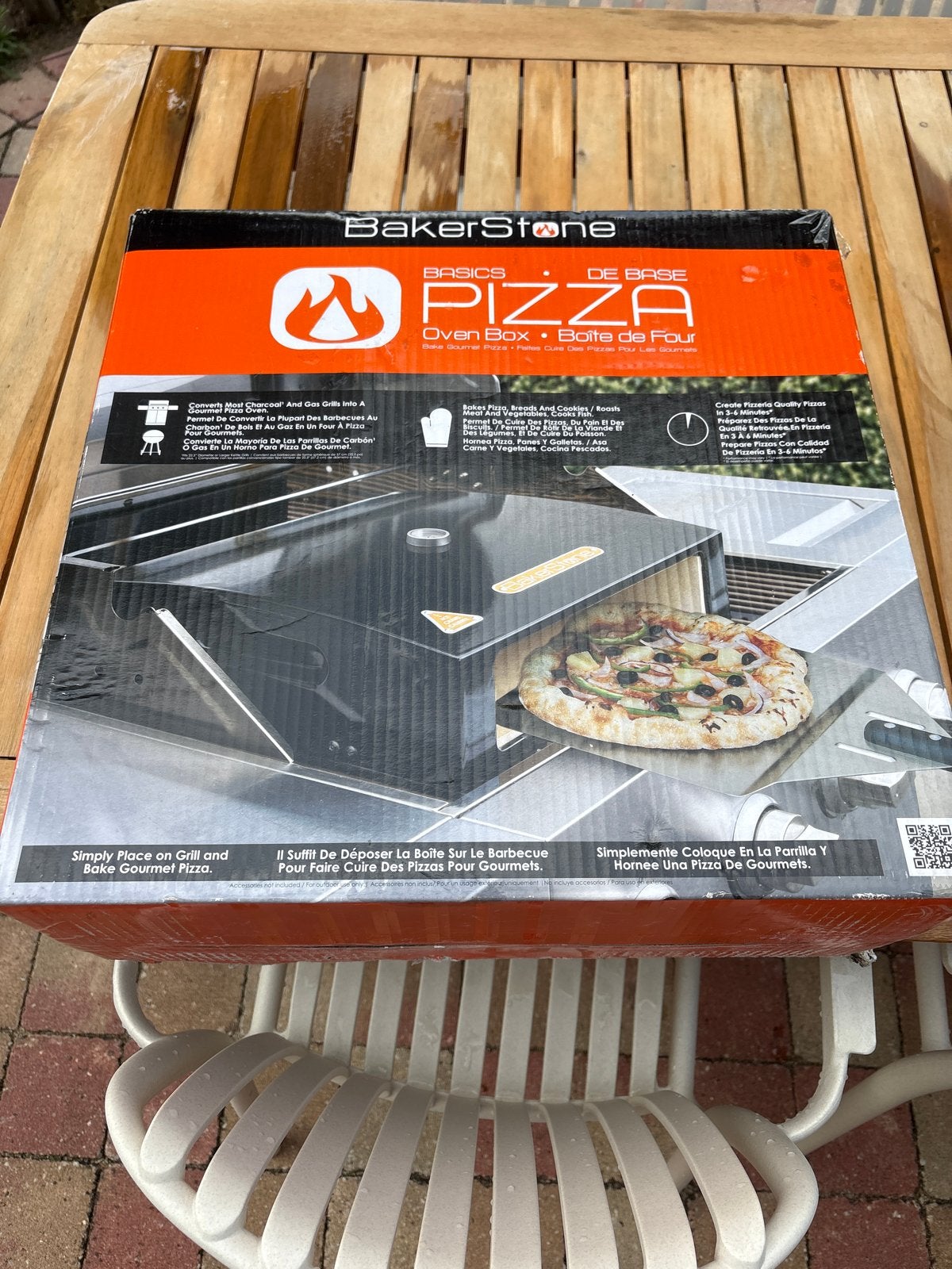 Bakerstone Pizza Oven Box - Nieuw in doos, Tuin en Terras, Pizzaovens, Ophalen of Verzenden, Nieuw