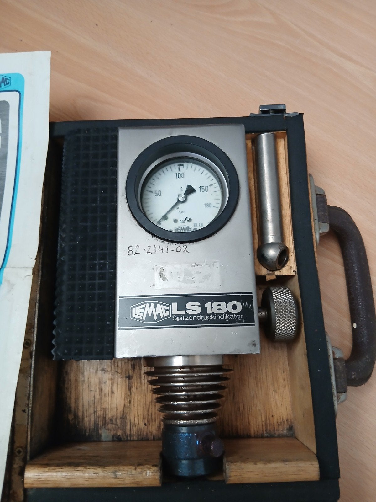 LEMAG LS 180 Spuitdrukindicator - Vintage Meetinstrument, Ophalen of Verzenden