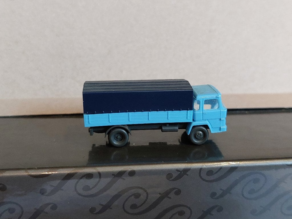 Wiking N42 - Magirus Deutz 100 D 7 huifbakwagen (12239), Overige merken, Gebruikt, Gelijkstroom of Wisselstroom, Overige typen