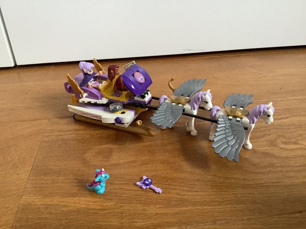 LEGO set Aira's Pegasus slee 41077 - Elves, Overige thema's, Lego, Inclusief instructies, Ophalen of Verzenden