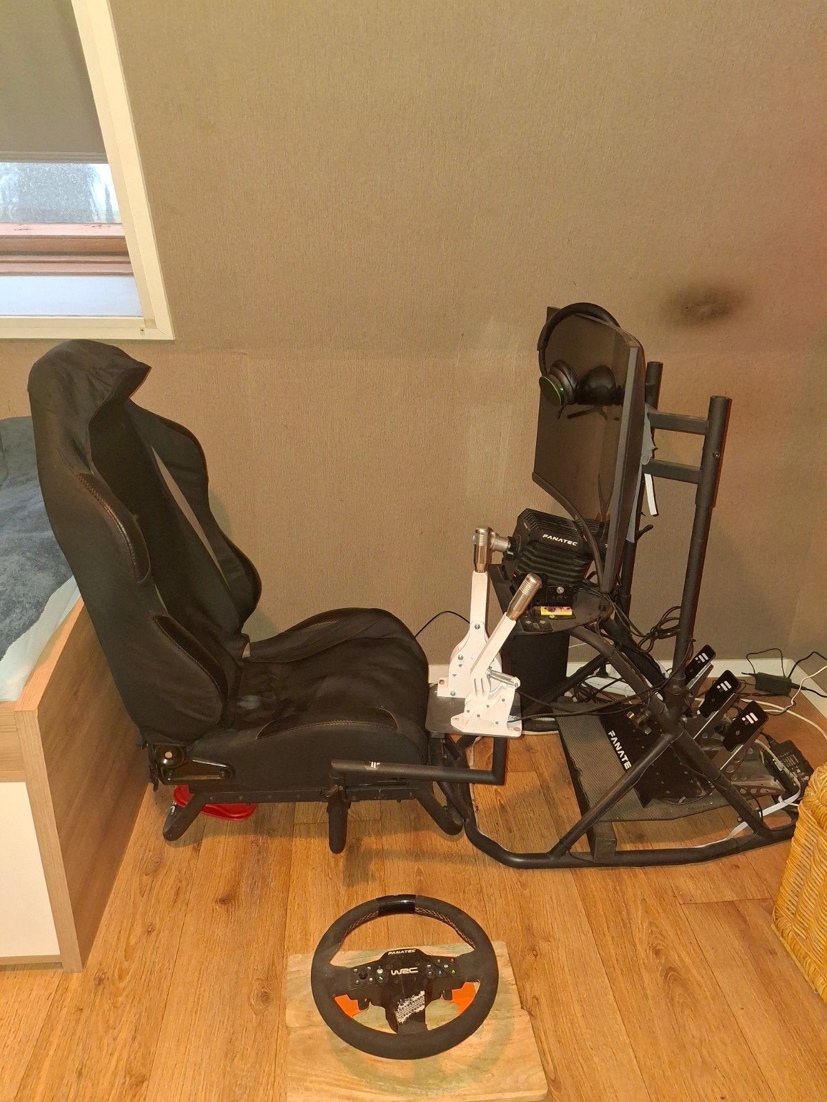 dubbele fanatec set, Ophalen, Zo goed als nieuw