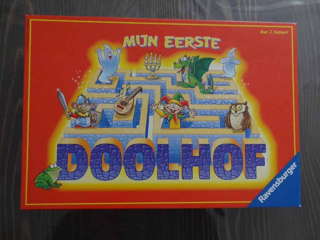 Mijn eerste doolhof, spel van ravensburger, Hobby en Vrije tijd, Gezelschapsspellen | Bordspellen, Ophalen of Verzenden, Zo goed als nieuw