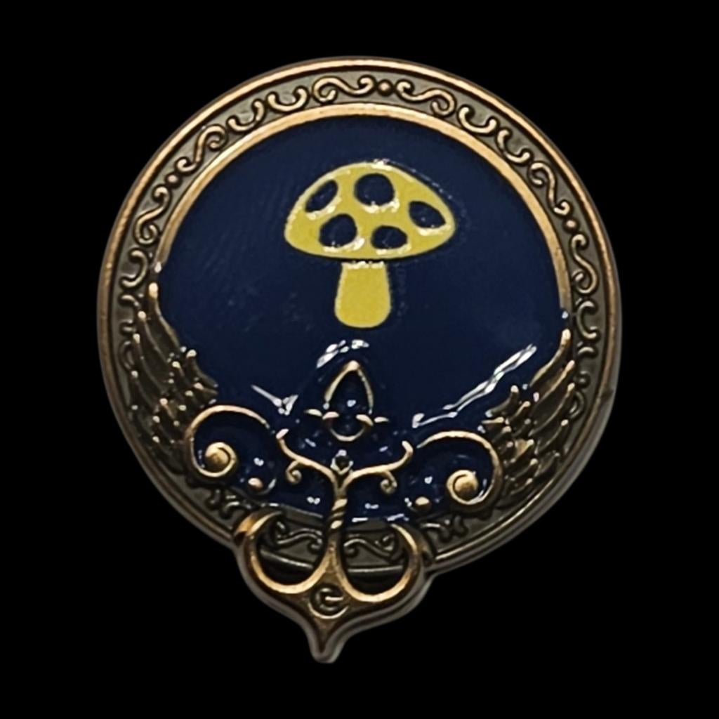 Efteling wonder hotel paddestoel magneet-pin *Nieuw*, Verzamelen, Ophalen of Verzenden, Nieuw, Button of Speldje