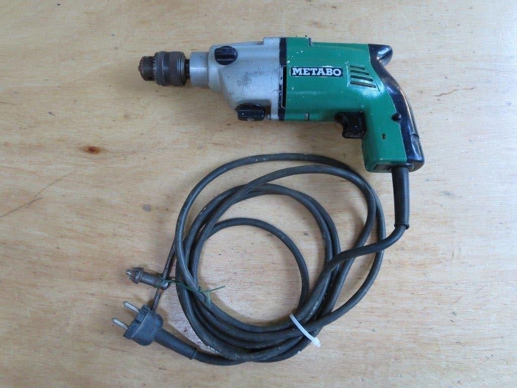 Metabo klop/boormachine type 0168/2  350 W  werkt prima, Ophalen of Verzenden, Gebruikt, Minder dan 400 watt, Boormachine