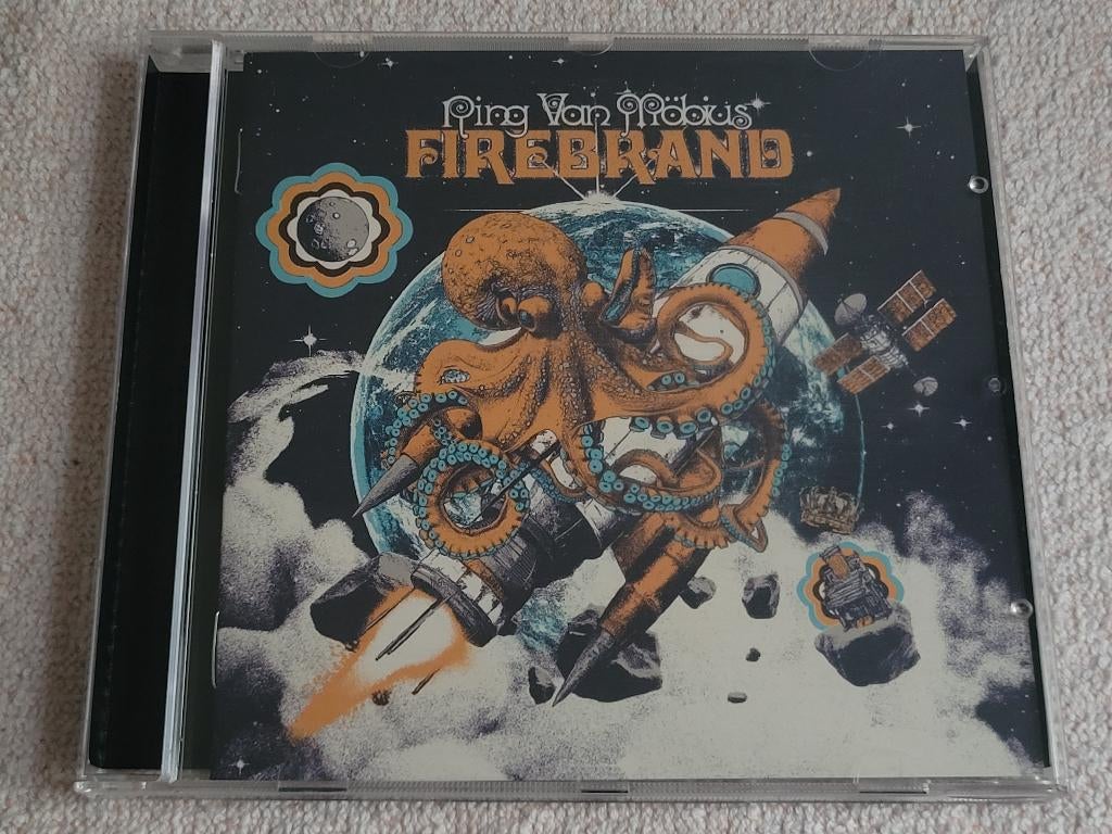 RING VAN MOBIUS - Firebrand CD (PROG-ROCK) ZGAN, Ophalen of Verzenden, Zo goed als nieuw, Progressive