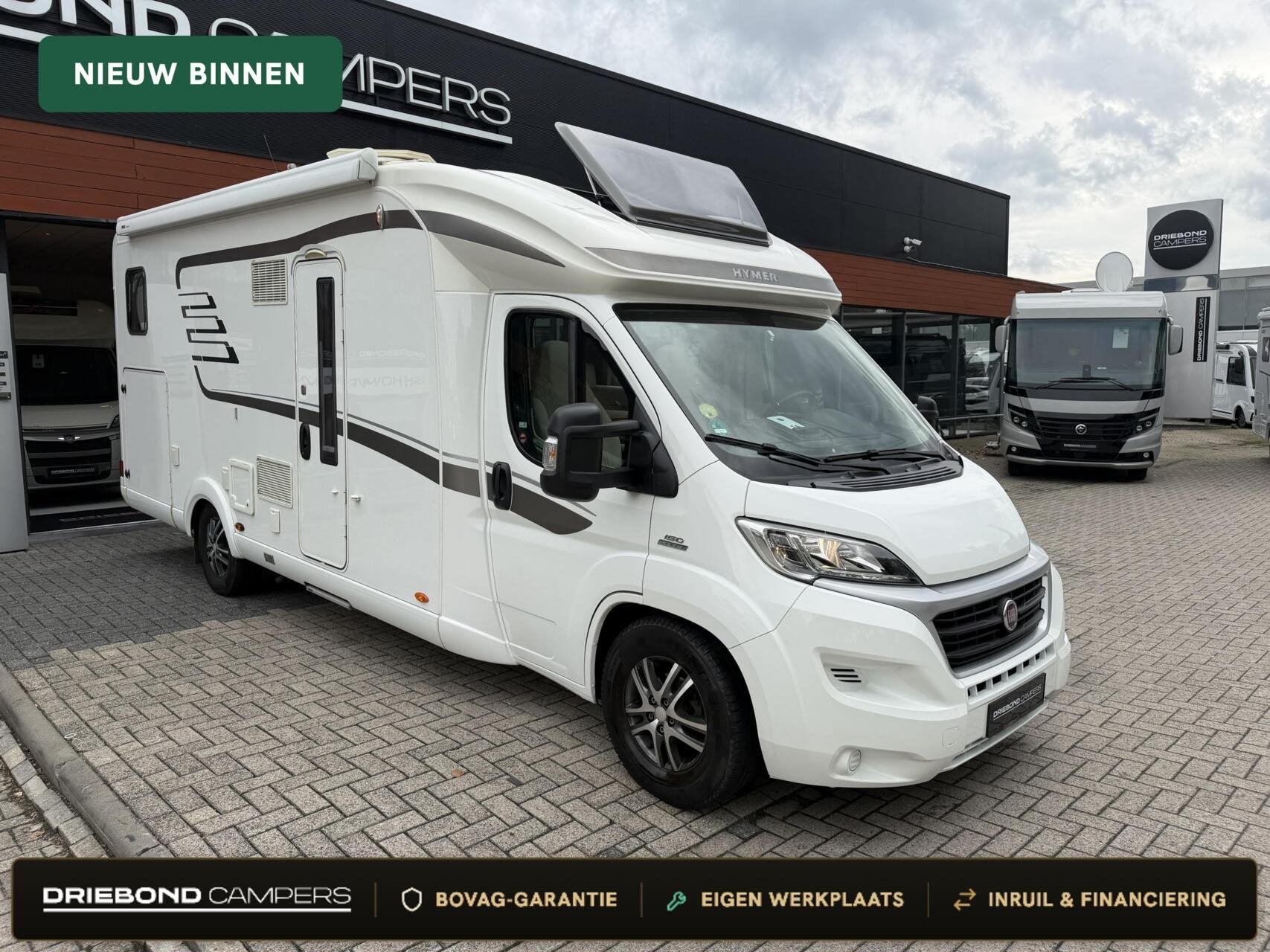 Hymer T 678 CL Automaat Enkele Bedden Hefbed Luchtvering Lit, Automaat, 7 tot 8 meter, Bedrijf, Diesel