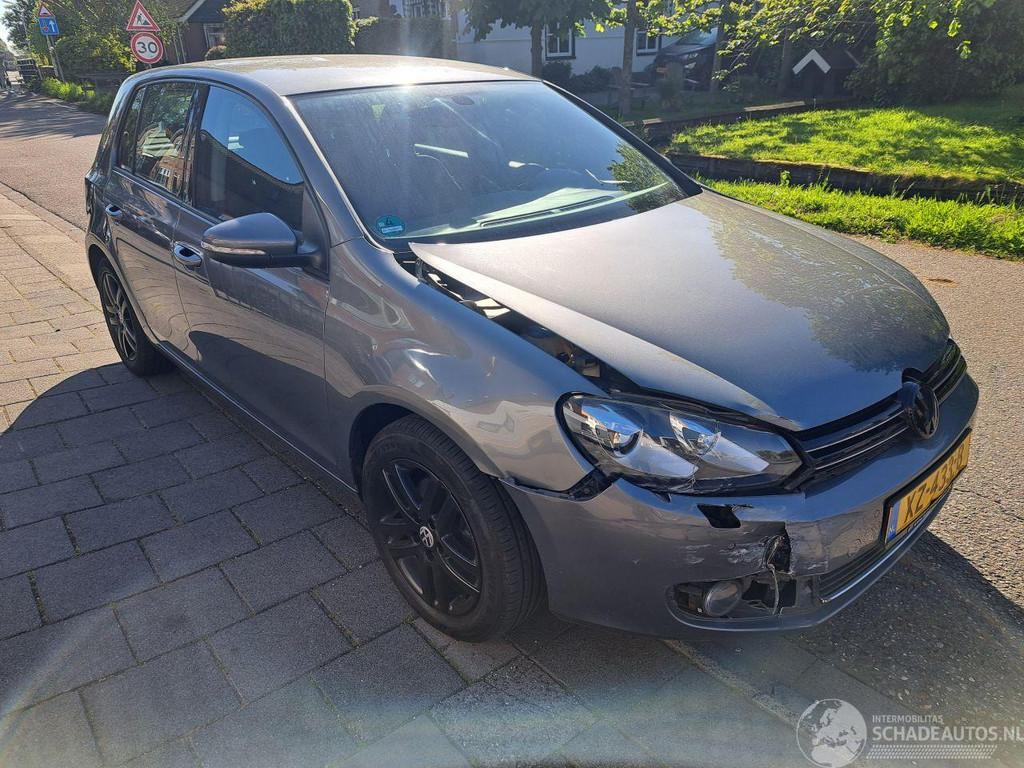Volkswagen Golf 1.4TSI automaat highline (bj 2012), Auto diversen, Automaat, Volkswagen, Stationwagon, Zilver of Grijs