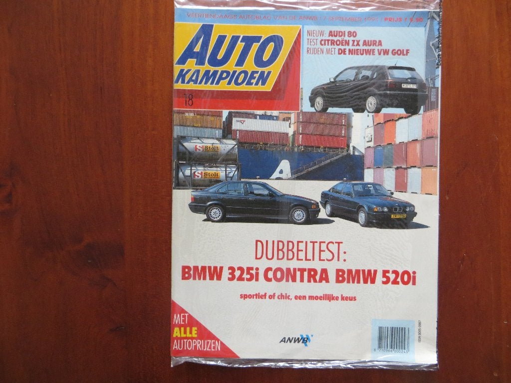 Autokampioen 18 1991 ZX, Golf, 325i, 520i, Dinky Collection, Ophalen of Verzenden, Nieuw, Volkswagen