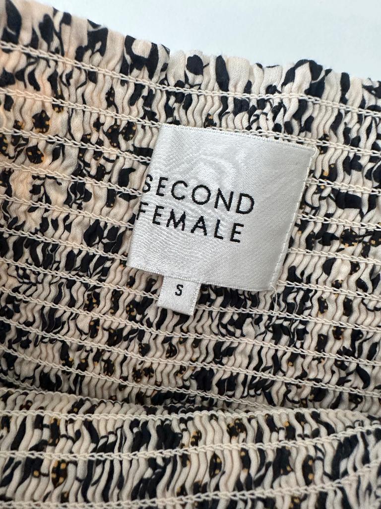 Second Female rok S, Zwart, Ophalen of Verzenden, Zo goed als nieuw, Boven de knie
