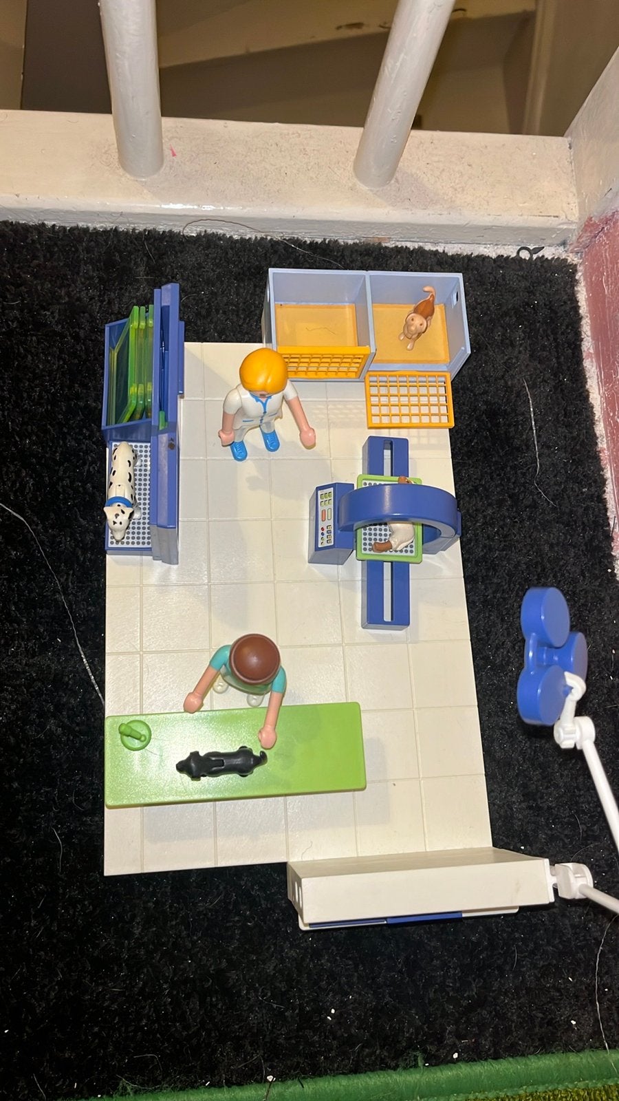 Playmobil Dierenkliniek met Dieren en Figuren, Ophalen, Gebruikt, Complete set, Overige typen