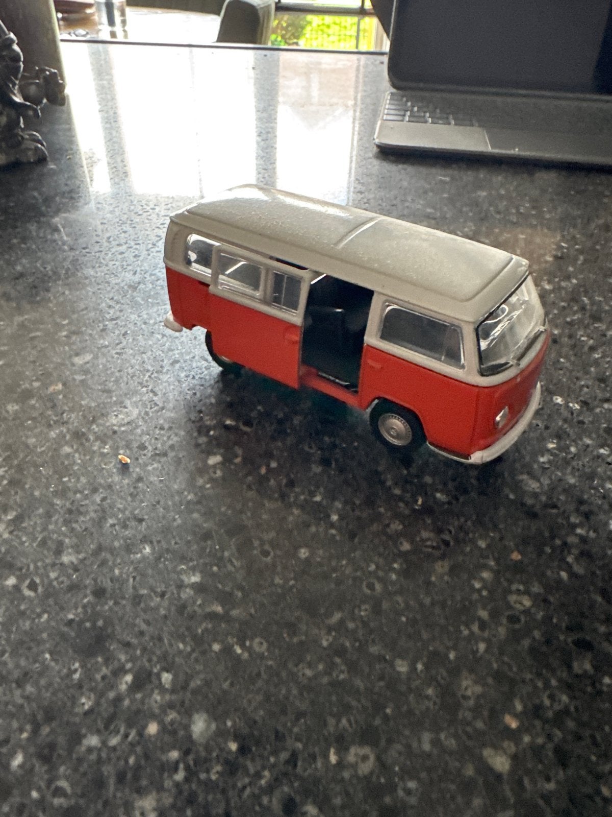 Volkswagen T1 Bus Modelauto - Rood/Wit, Ophalen of Verzenden, Gebruikt, Overige typen