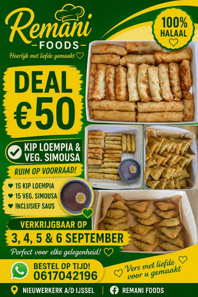Catering, Ophalen of Verzenden, Nieuw