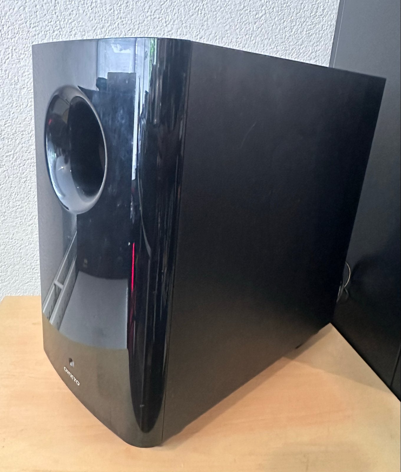 Onkyo actieve subwoofer SKW-501 105W, Gebruikt, Subwoofer, 60 tot 120 watt, Ophalen