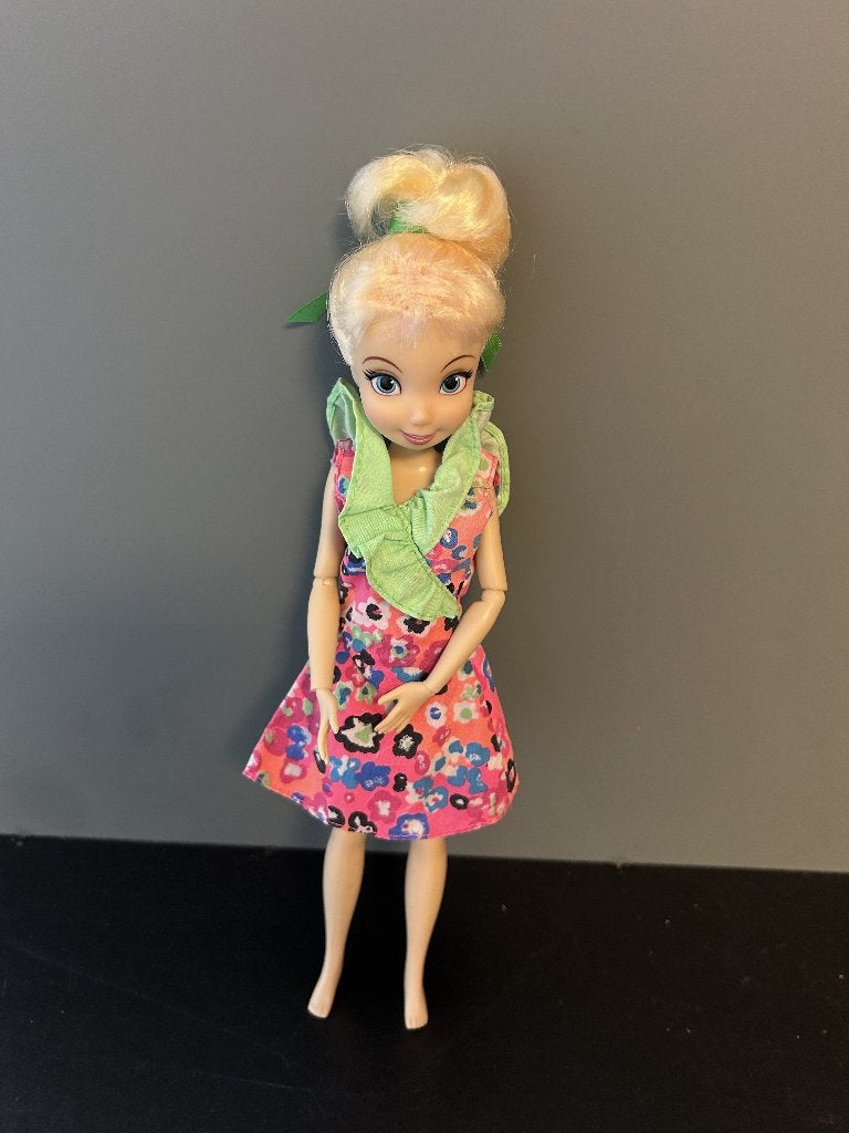 Tinkerbell popje, Ophalen of Verzenden, Peter Pan of Pinokkio, Gebruikt, Beeldje of Figuurtje
