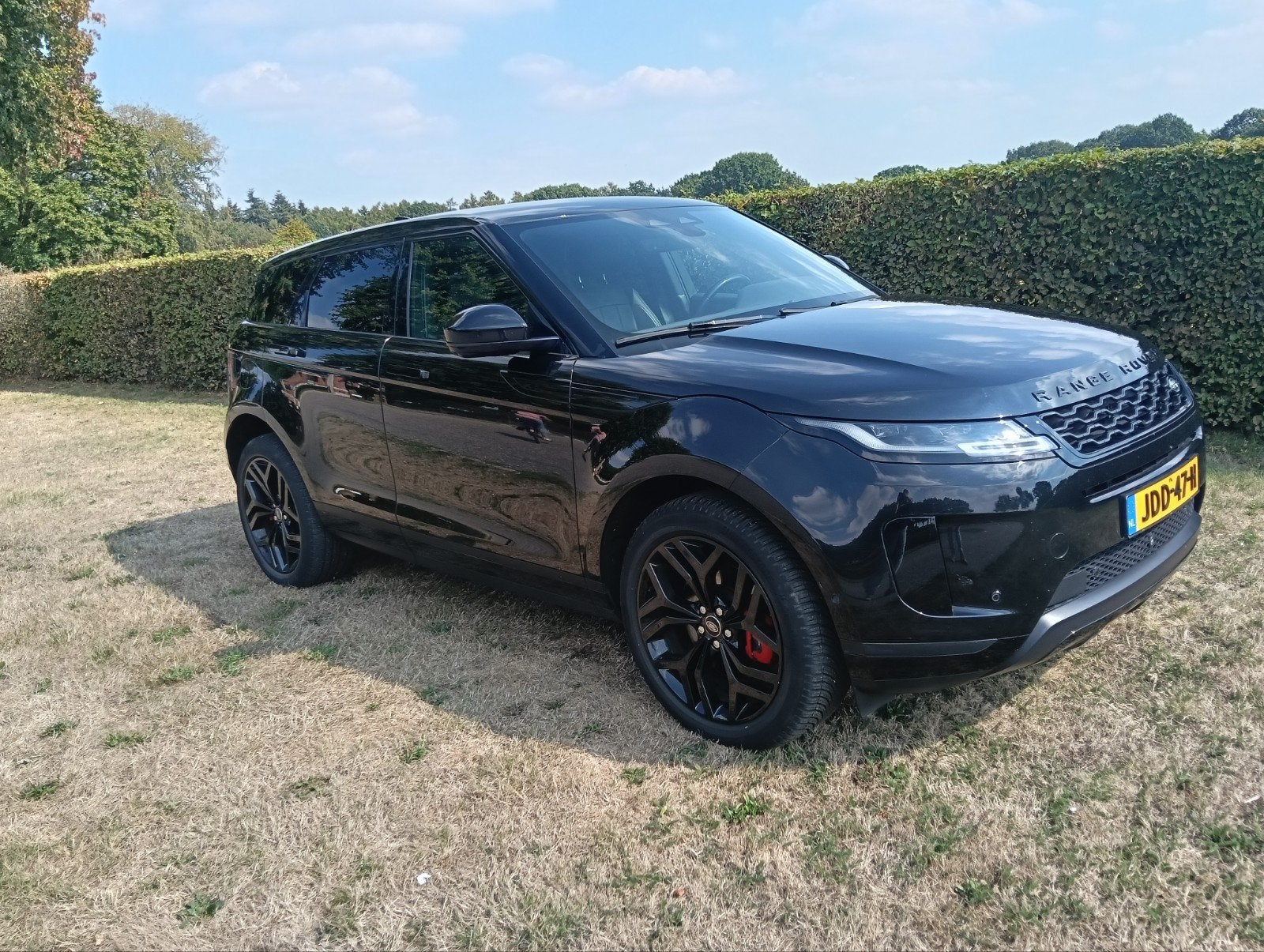 Range Rover Evoque 1.5 P300e AWD R-Dynamic SE (Meredian), Auto's, Automaat, 1498 cc, Zwart, 2092 kg