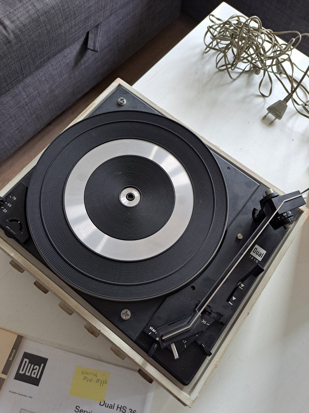 Platencollectie en platenspelers, Audio, Tv en Foto, Platenspelers, Ophalen, Dual