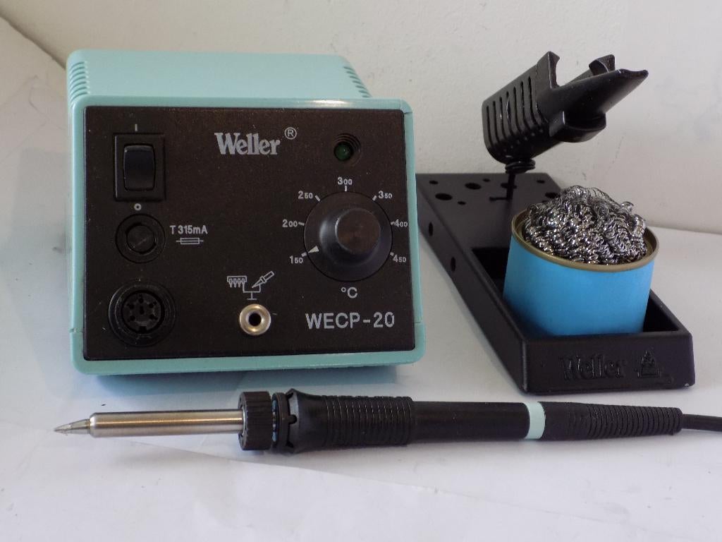 WELLER WECP-20 REGELBAAR SOLDEERSTATION + WELLER WSP80 BOUT, Ophalen of Verzenden, Nieuw