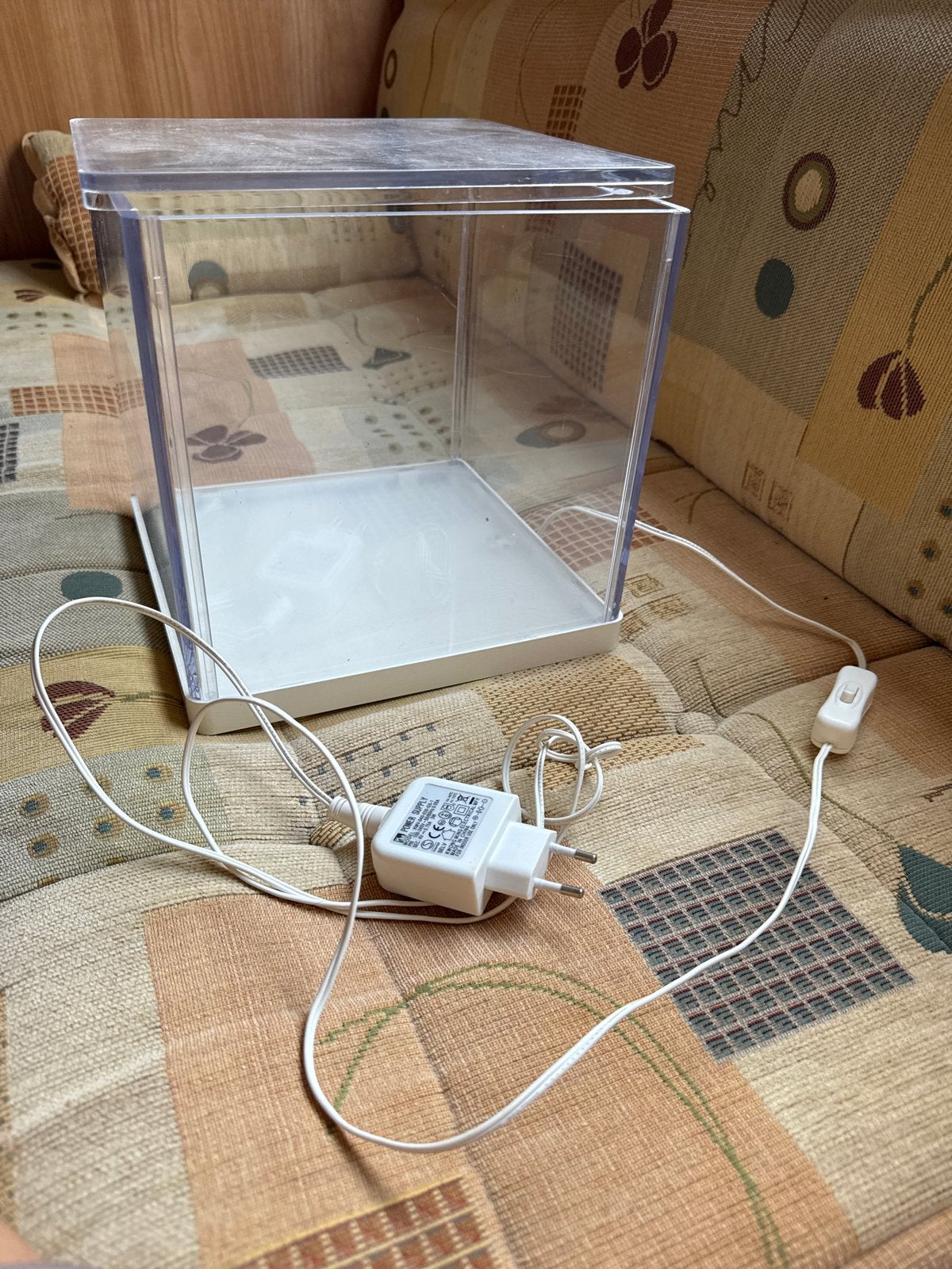 IKEA Dioder LED-lichtbak - Wit, transparant, Met schakelaar, Wit, Gebruikt, Kunststof