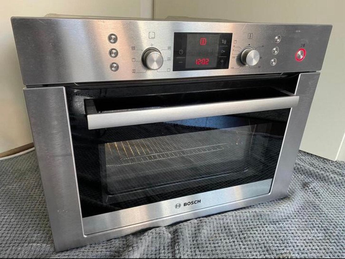 Te Koop Nette Bosch Combi Oven Magnetron Met Grill, Witgoed en Apparatuur, Ophalen, Bosch, Combi-oven, Inbouw