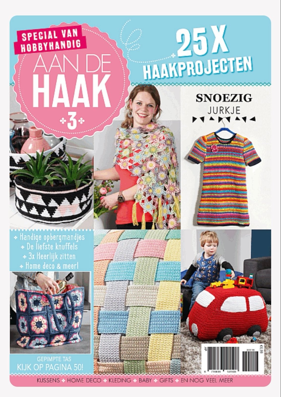 Aan de Haak: Tijdschriften voor haakprojecten, Boeken, Ophalen of Verzenden, Zo goed als nieuw, Breien en Haken