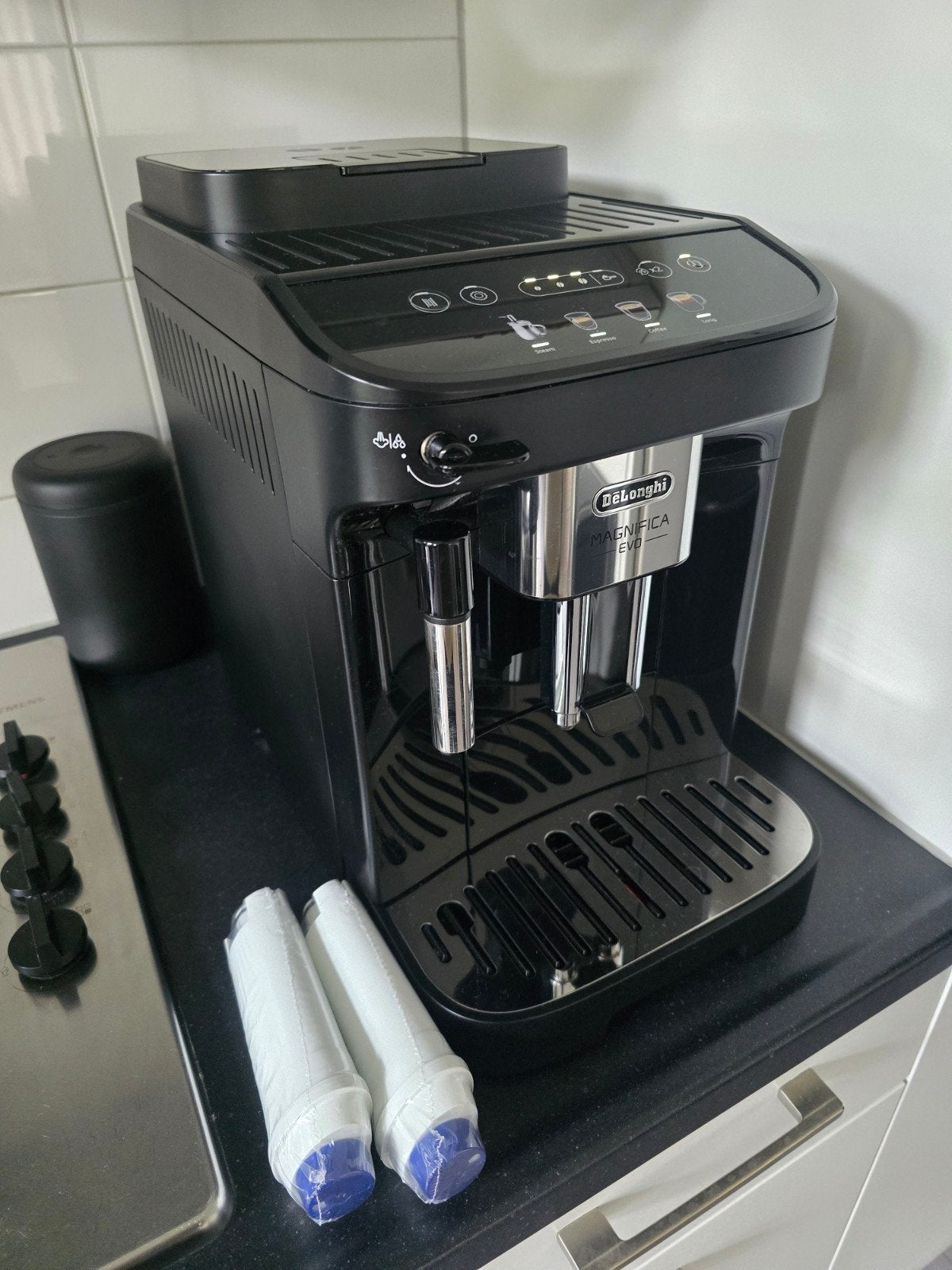 DeLonghi Magnifica EVO ECAM290.21.B met garantie, Witgoed en Apparatuur, Koffiezetapparaten, Ophalen, Koffiemachine, Koffiebonen