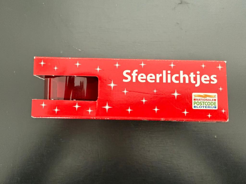 Postcodeloterij Sfeerlichtjes Nieuw!, Ophalen of Verzenden, Nieuw, Overige materialen, Minder dan 25 cm
