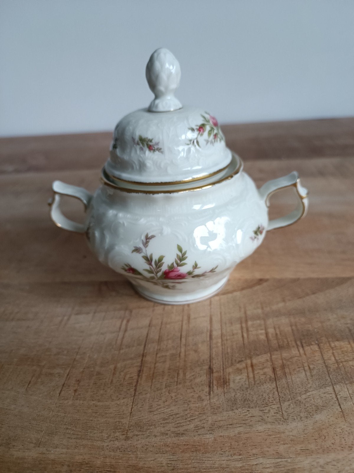 Suikerpot met Rose van Rosenthal uit 1958, Ophalen of Verzenden