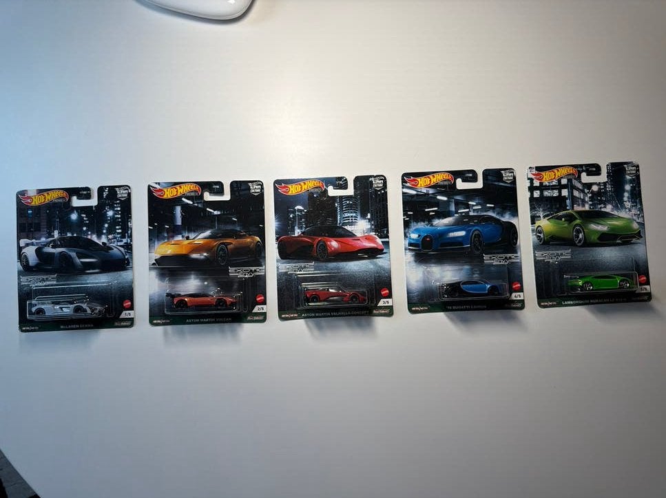 Hot Wheels Premium Car Culture Exotic Envy set (5 stuks), Ophalen of Verzenden, Nieuw, Auto
