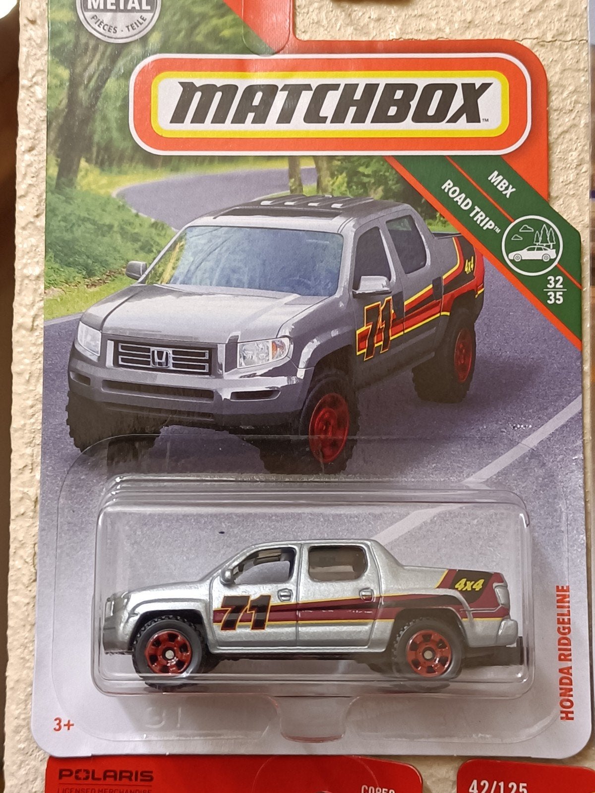 Matchbox Honda Ridgeline MBX Road Trip 4x4, Ophalen of Verzenden, Nieuw, Auto