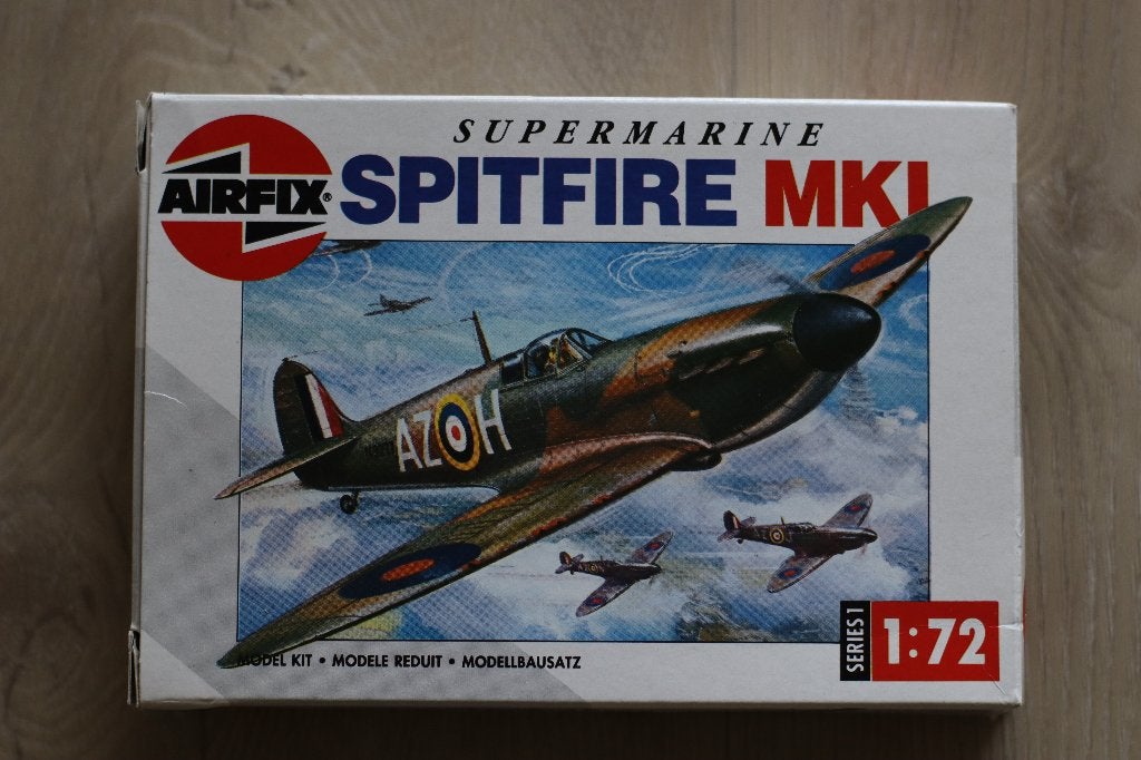 Supermarine Spitfire Mk.1 Airfix 1/72, Overige merken, 1:72 tot 1:144, Nieuw, Ophalen of Verzenden