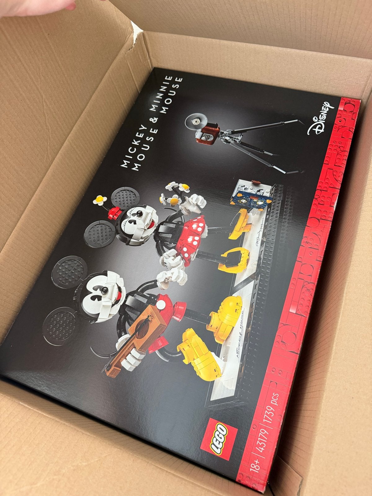 Lego Disney Mickey & Minnie Mouse 43179 - Nieuw & Ongeopend, Lego, Nieuw, Ophalen of Verzenden, Disney
