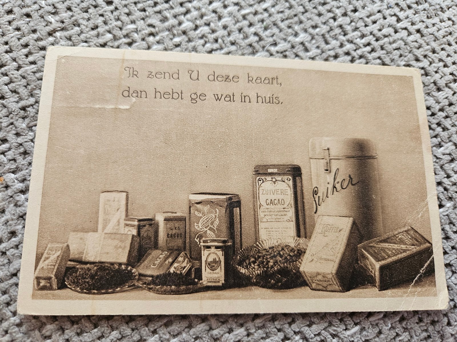Rikers Cacao reclame,, Ophalen of Verzenden