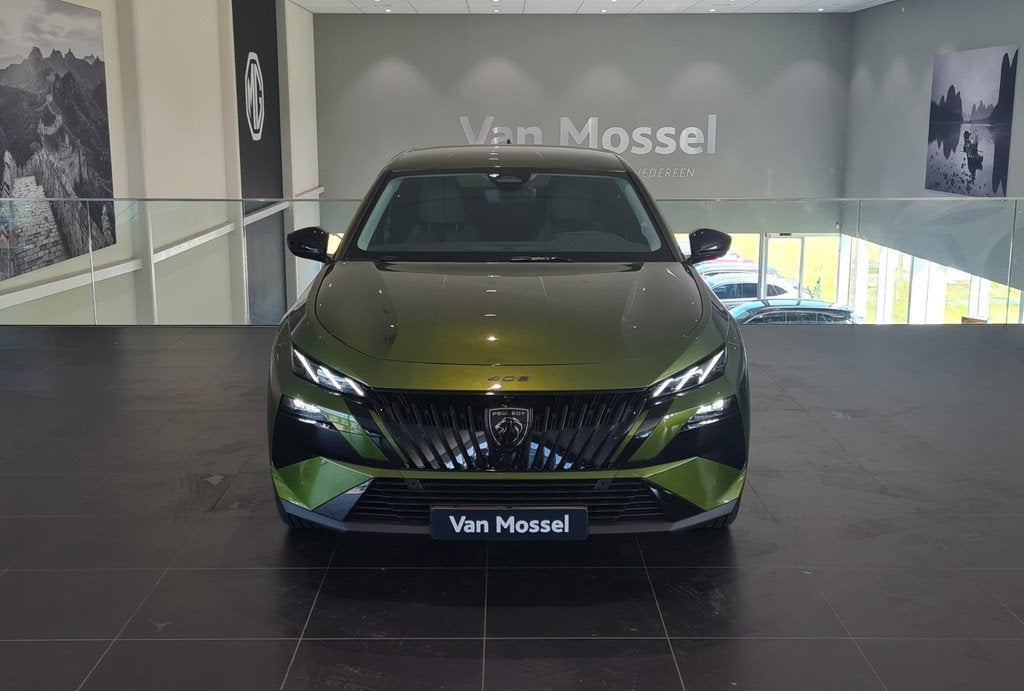 Peugeot 408 1.2 Allure Hybrid 145 | Automaat | Climate Contr, Auto's, Peugeot, Euro 6, 1199 cc, Leder en Stof, 3 cilinders