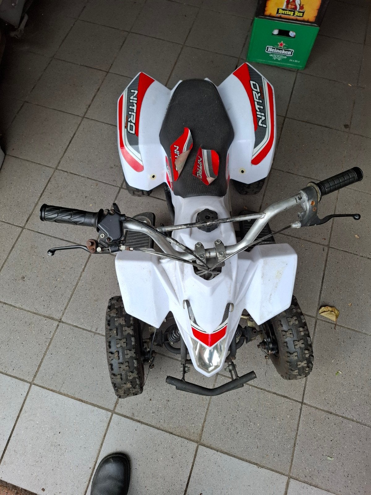 Quad 50cc, Ophalen, Gebruikt