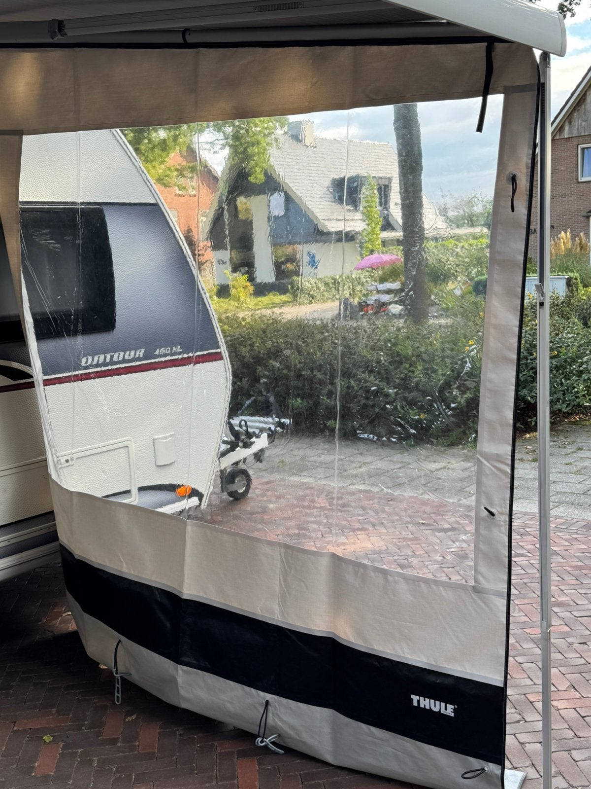 Thule zijwanden RBS  G2 voor luifel, Ophalen