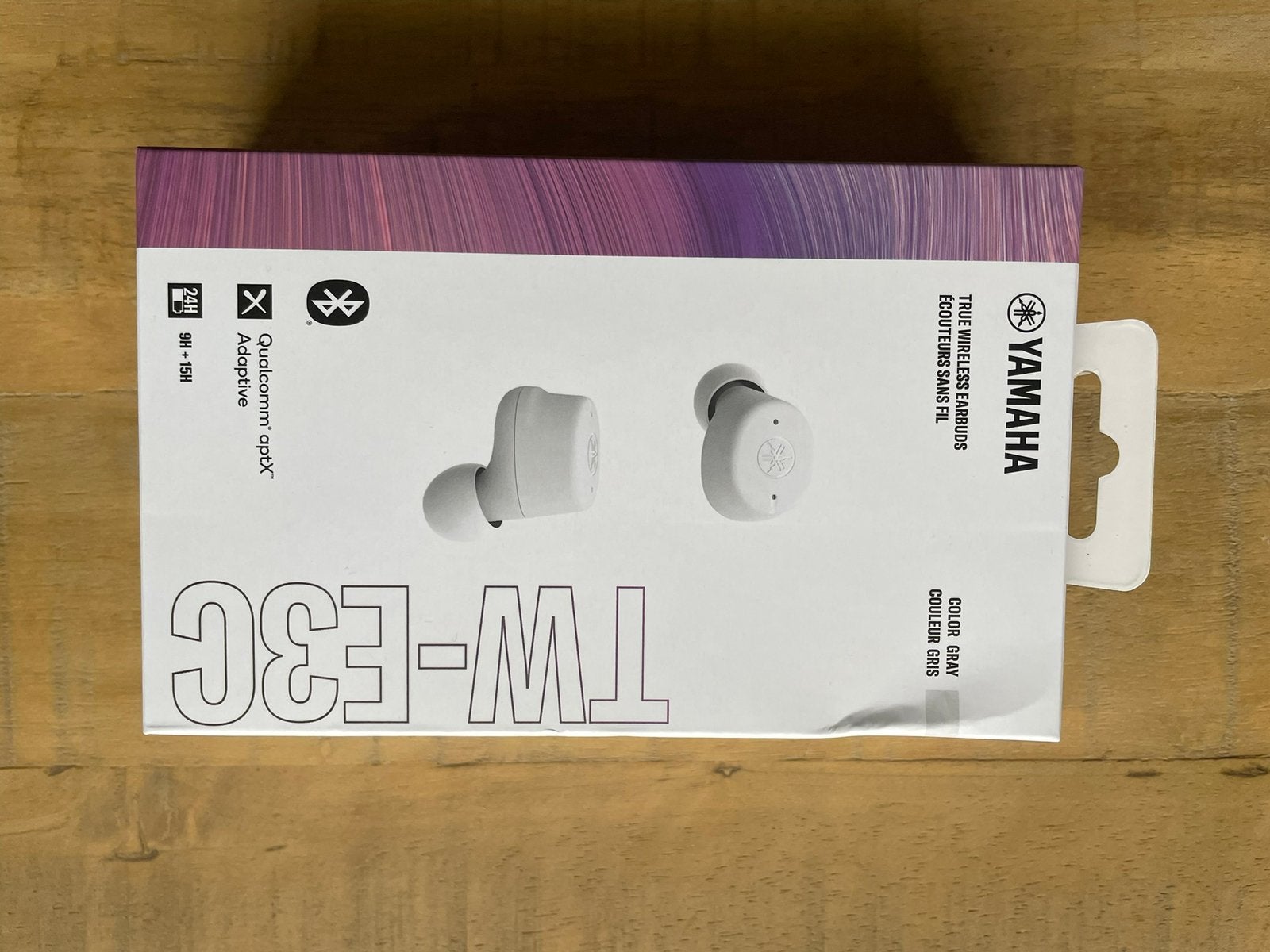 Yamaha TW-E3C True Wireless Earbuds Grijs, Ophalen of Verzenden, Zo goed als nieuw, Overige merken