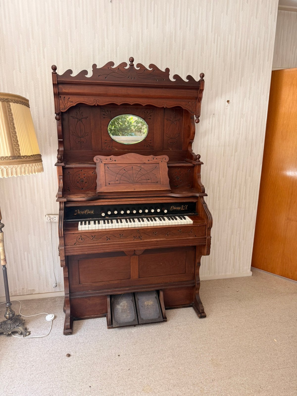 Antiek Story & Clark Harmonium / Traporgel, Ophalen, Gebruikt, 1 klavier, Harmonium