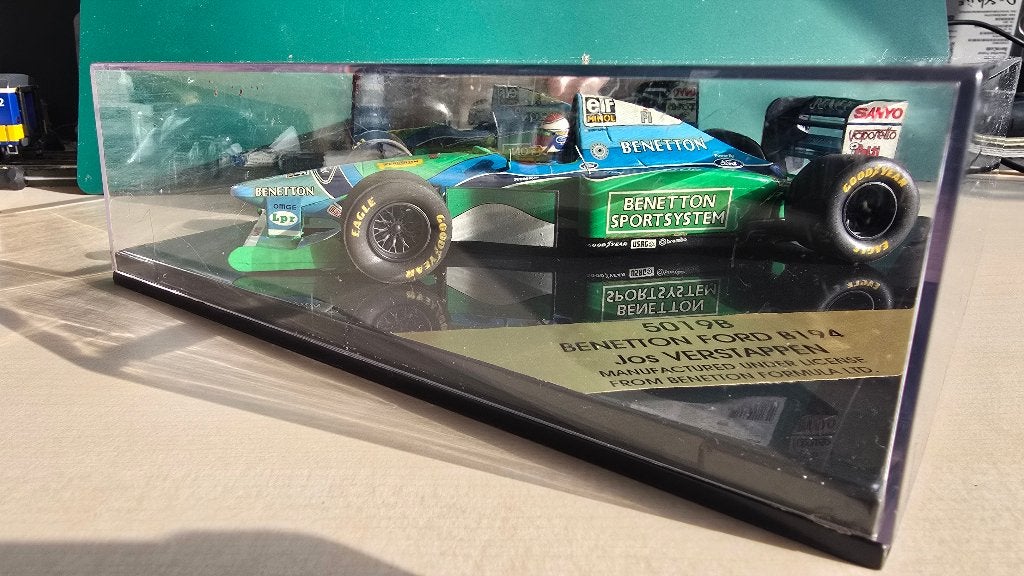 Benetton Ford B194 Jos Verstappen F1 modelauto Onyx, Ophalen of Verzenden, Zo goed als nieuw, Overige typen, Overige merken