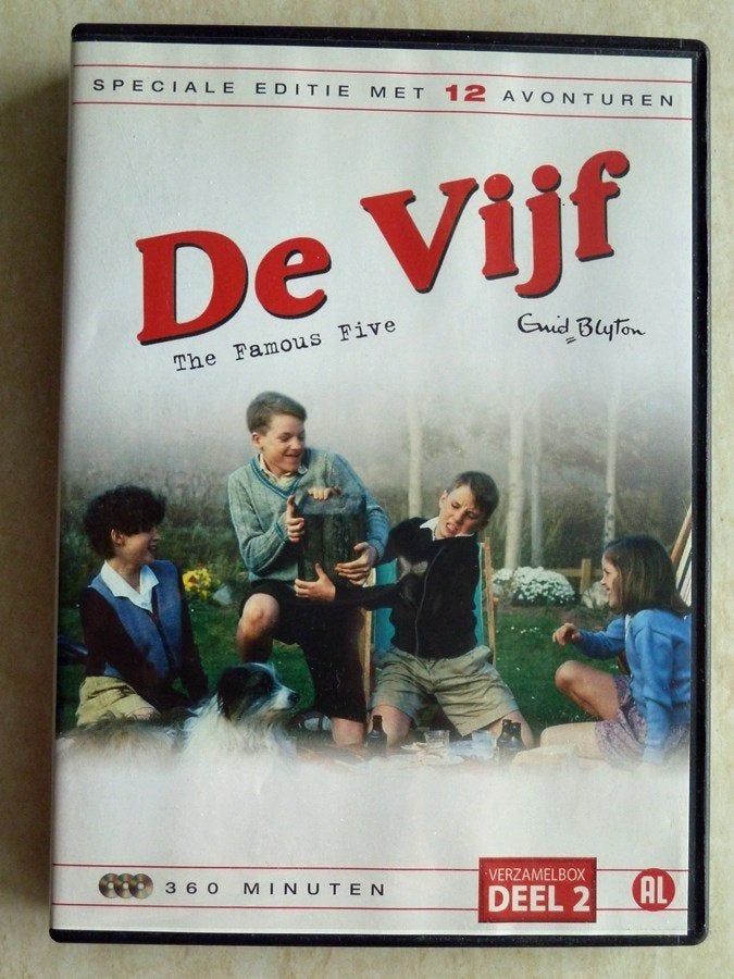 De Vijf (verzamelbox 2), Seizoen 1, Alle leeftijden, Nederlands, Ophalen of Verzenden