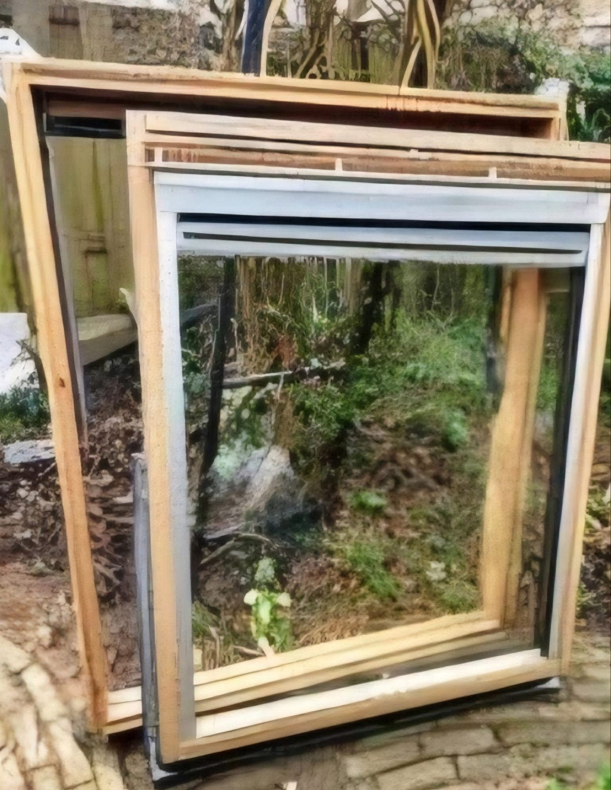 2 gebruikte Velux dakramen 114x140 cm met rolgordijn, Ophalen, Gebruikt, Minder dan 80 cm, Dakraam