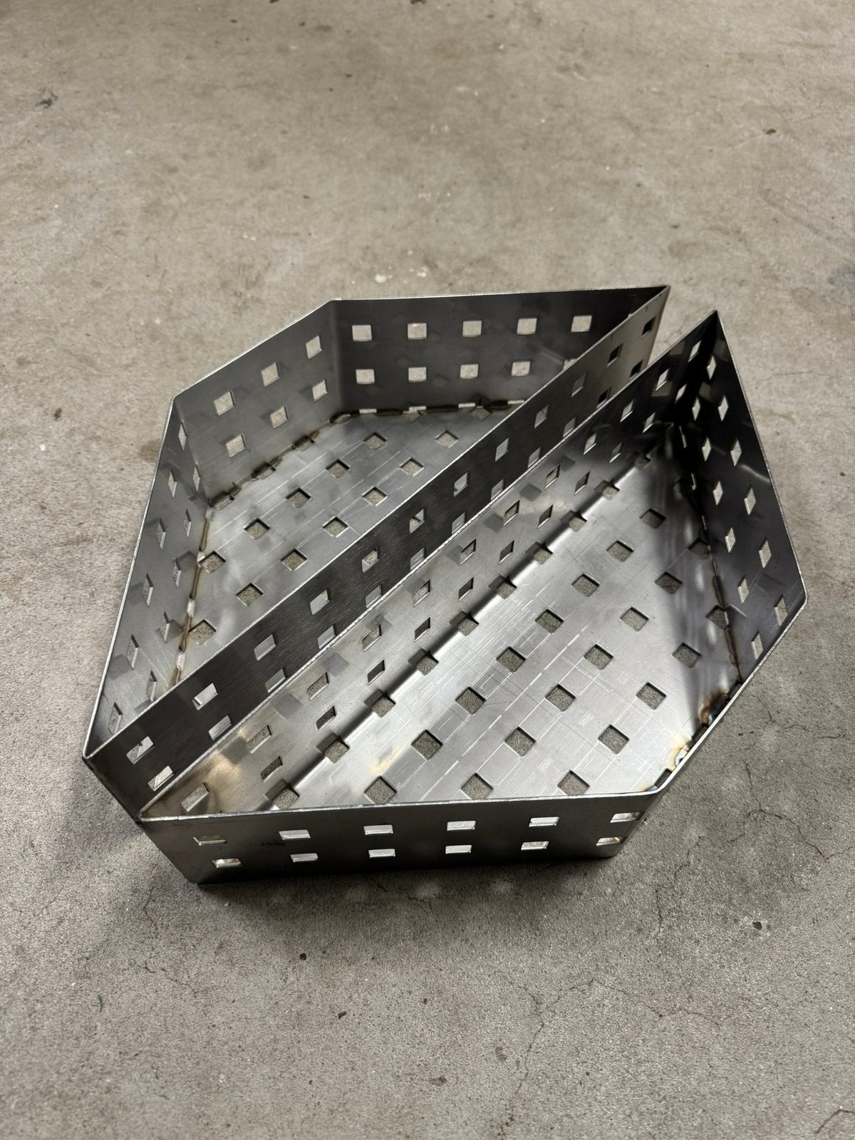 RVS Brikettenhouders / Kolenbak –O.A. voor Weber Kettle BBQ, Ophalen of Verzenden, Nieuw